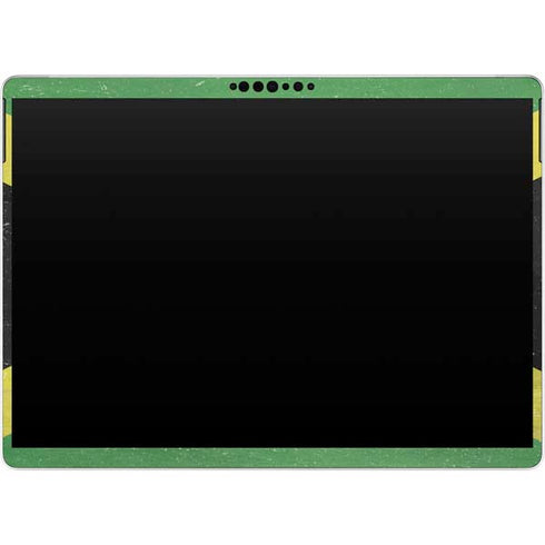 Jamaica Flag Distressed Surface Pro 8 Skin